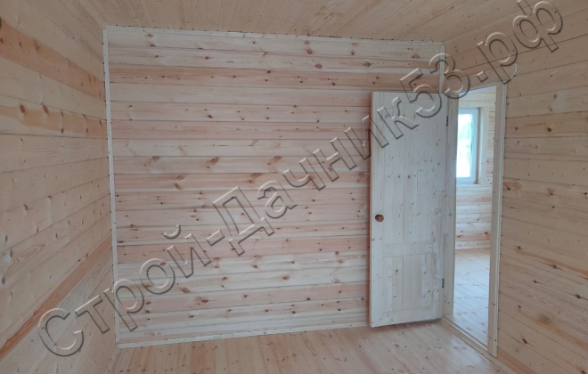 4 Брусовой дом ОД-16, 6х7м, 42 М², Московская область, Раменский район, ДНП «Поляна» (6)